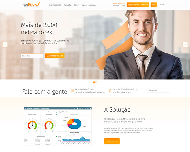 Website institucional